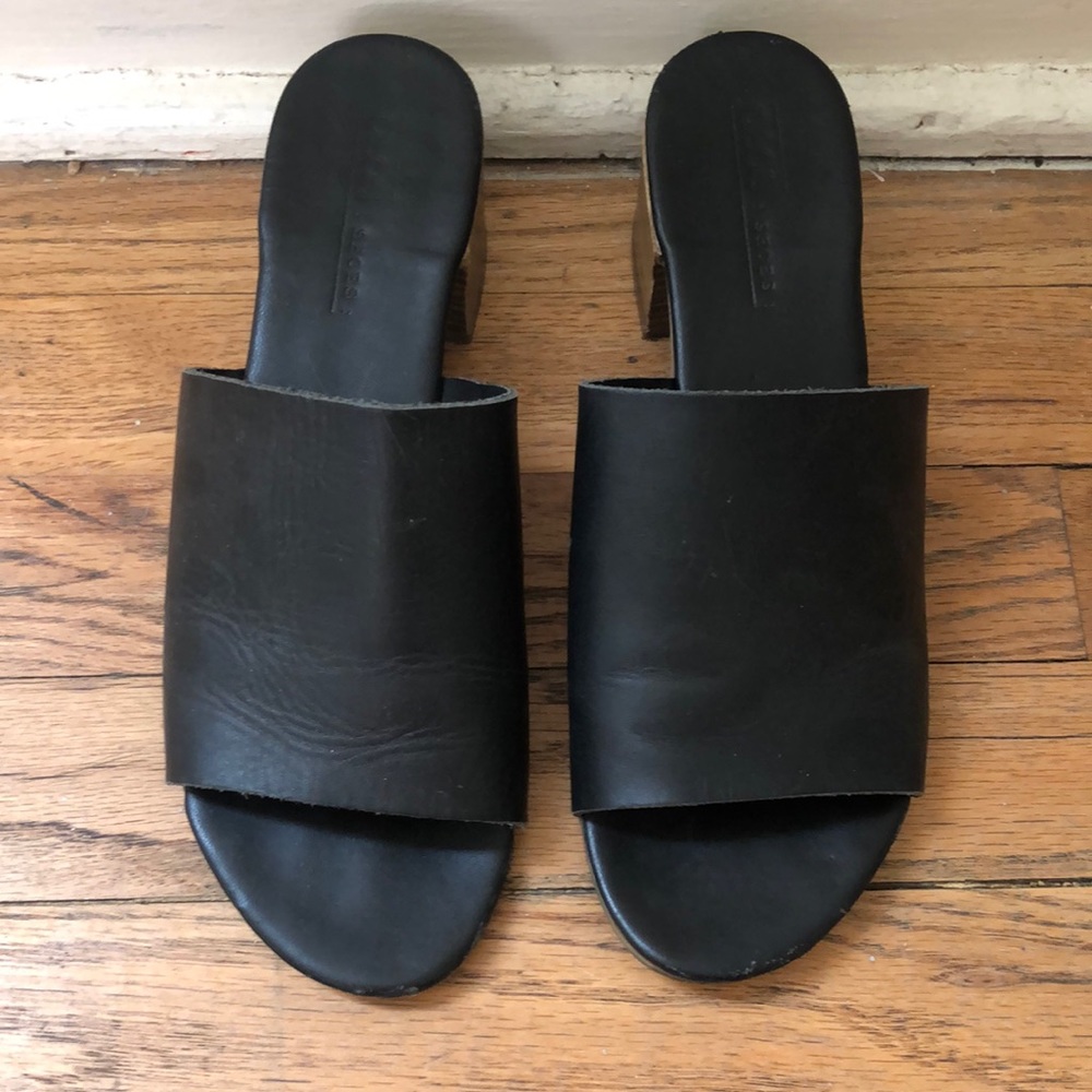 ASOS Leather Mules